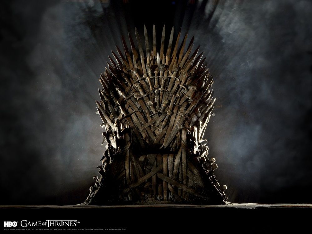 An throne of swords
