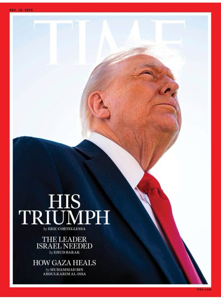 Trump on time magazine cover