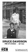 Bruce Davidson : "Time of change" et "100e rue"