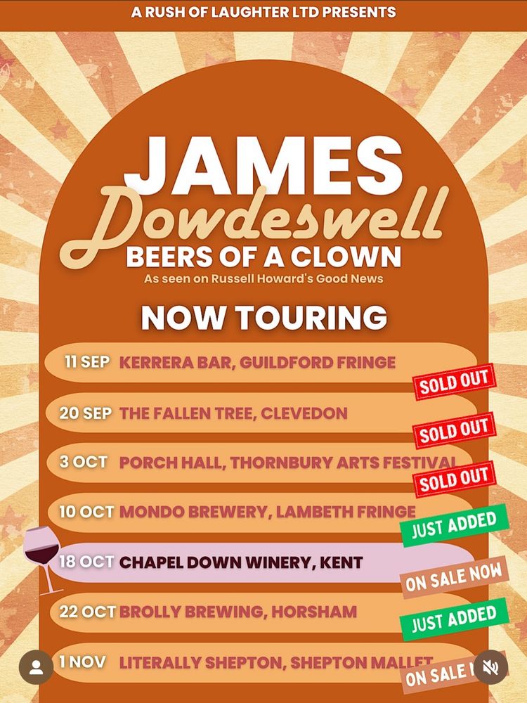 James Dowdeswell - beers of a clown 