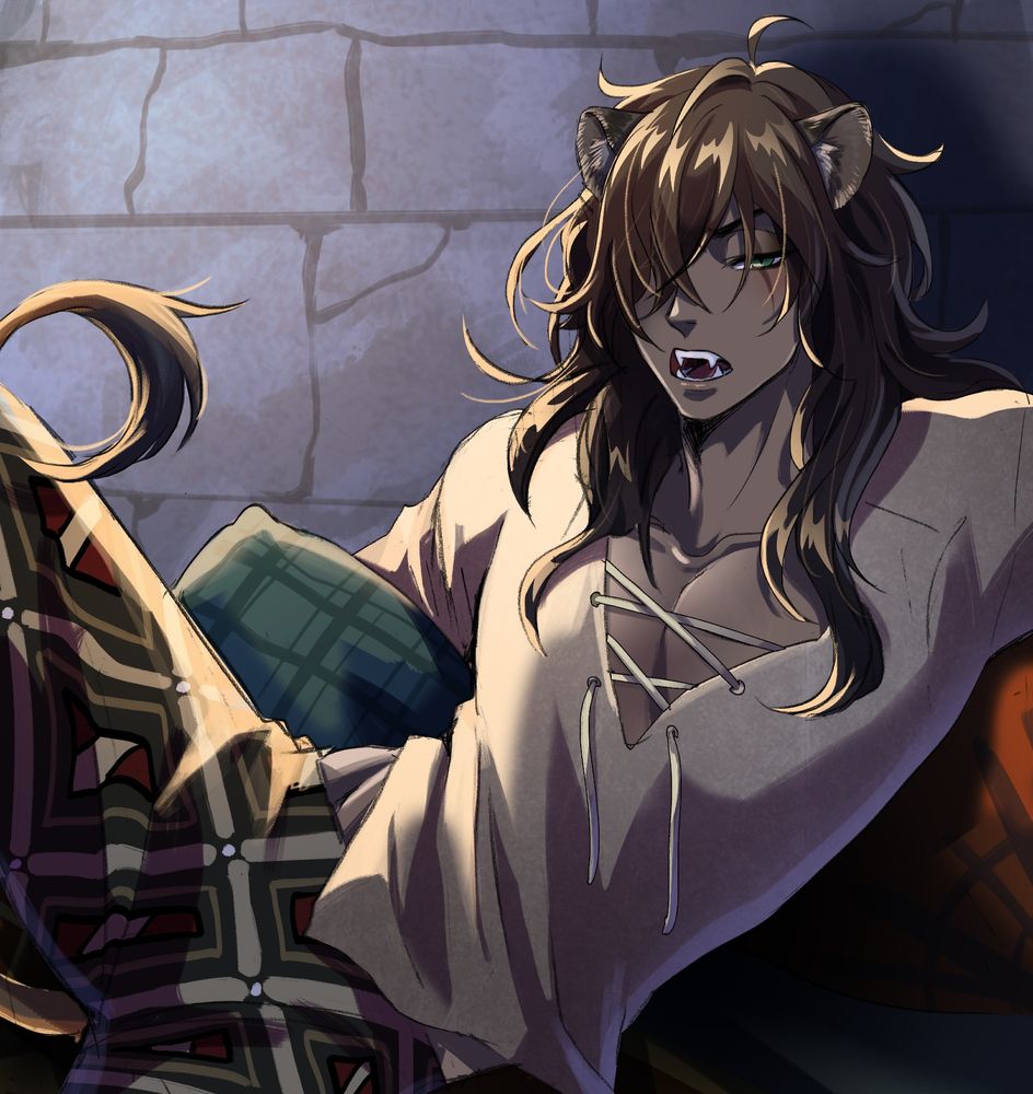 leona kingscholar, twisted wonderland