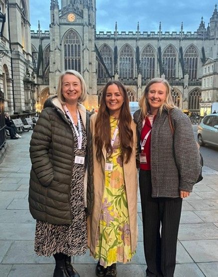 Photo of team members in Bath