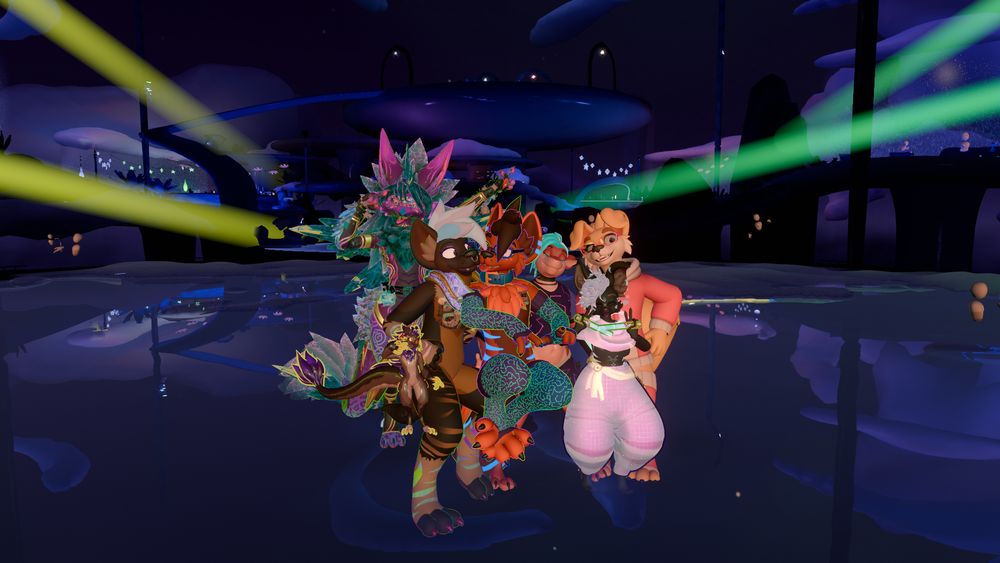 Group photo taken at Club F.Y.N.N