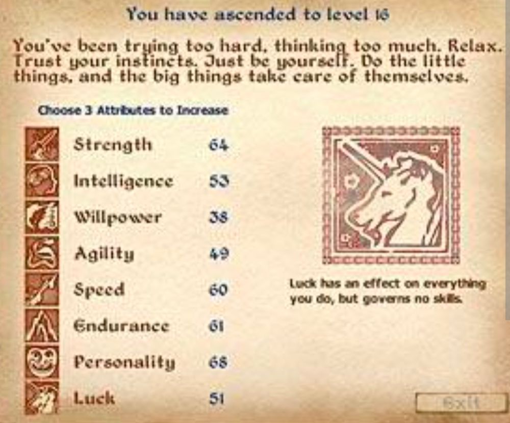 You've been trying too hard. Thinking too much. Relax. Trust your instincts. Just be yourself. Do the little things, and the big things take care of themselves.