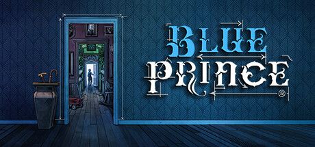 Key artwork and logo for Blue Prince