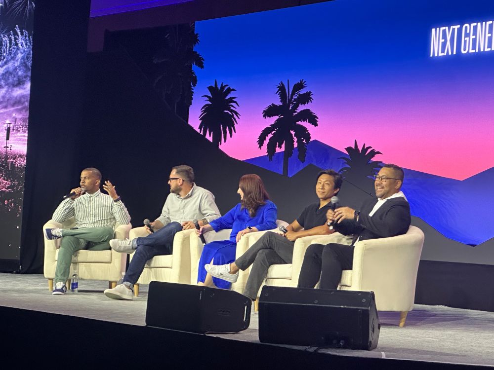 Panel on the next generation fan experience at the AEG Connect Summit