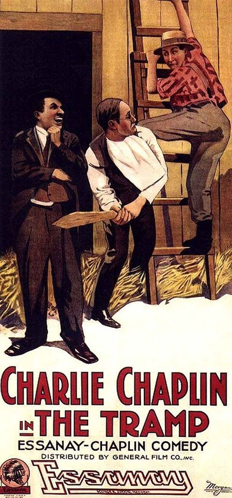The Tramp, Charlie Chaplin 