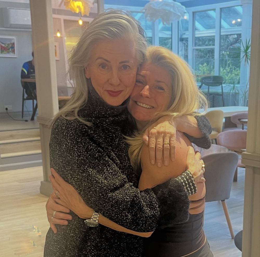 Rebecca and Jo today 