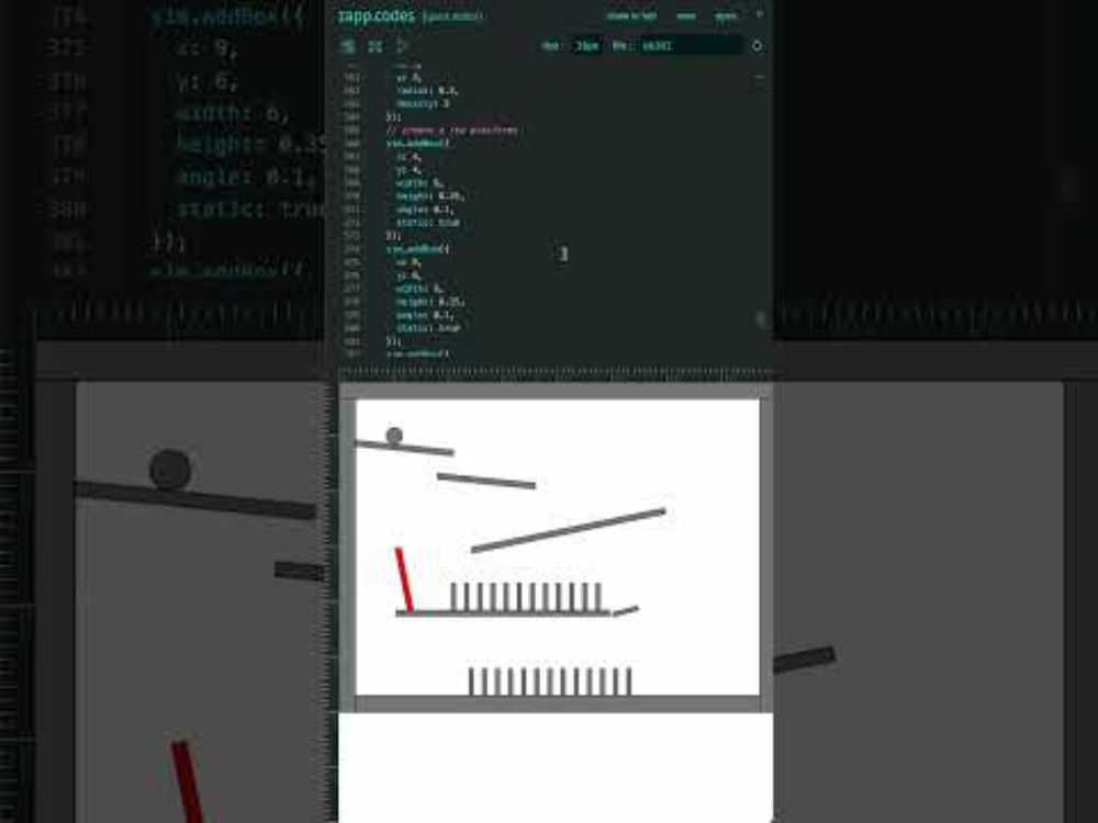 #quickbox2d #javascript #code #programming #creativecoding  #js #webdevelopment #developer #software