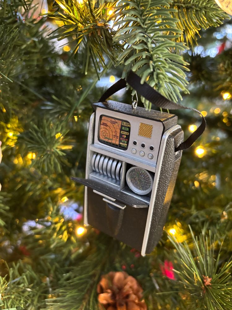 Star Trek TOS tricorder. I’m a geek. 

There is something about this device/prop that lives rent-free in my soul. 