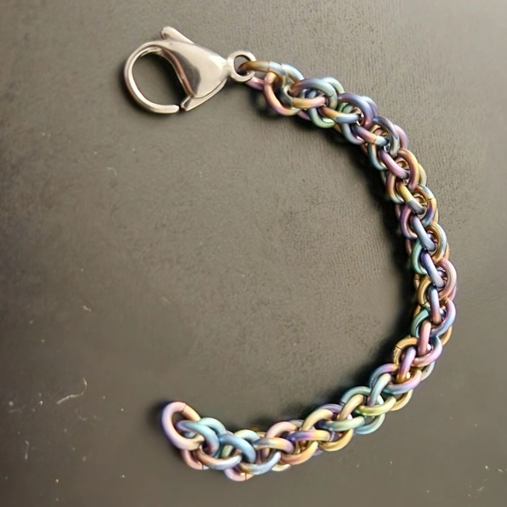 Partial chainmail bracelet