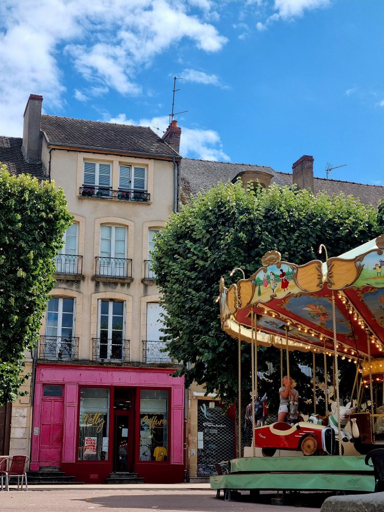 Karussell in Autun
