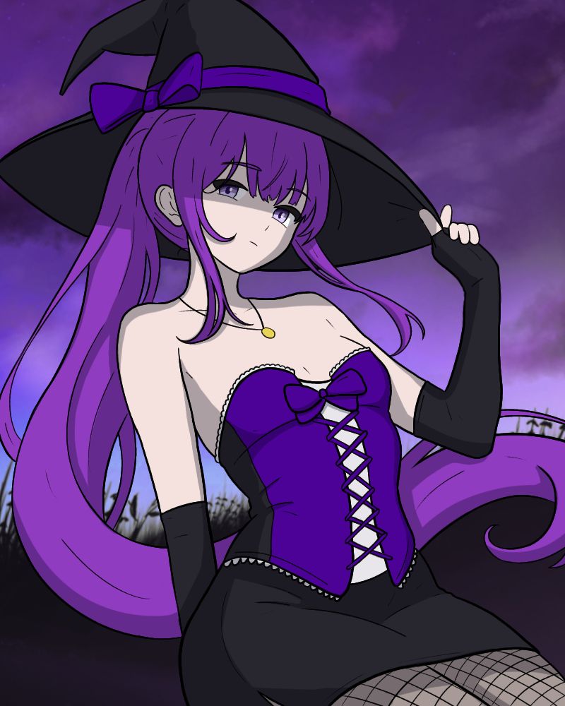 My drawing of @deltamagikgirl's OC