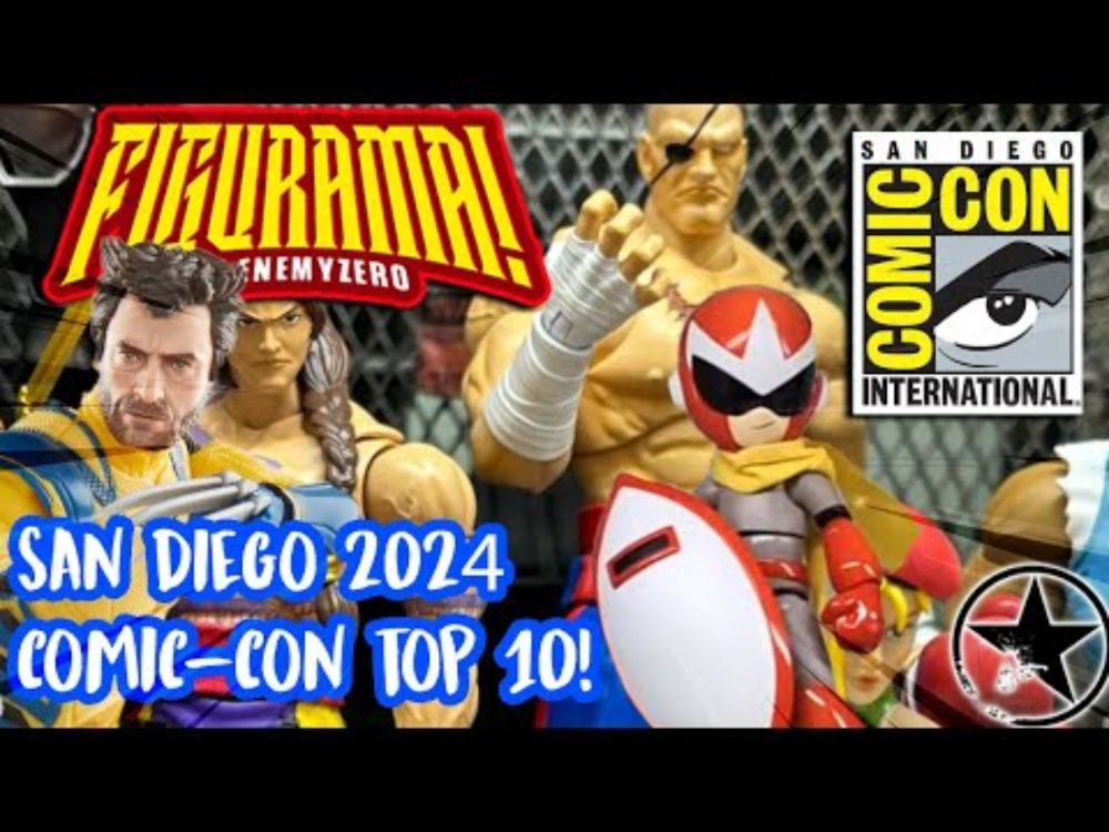 San Diego COMIC-CON INTERNATIONAL 2024 TOP 10 NEW FIGURES!! - FIGURAMA! by [enemyzero studio]