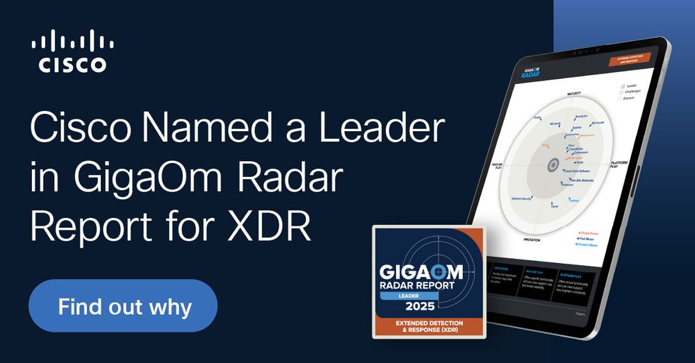 Cisco Named a Leader in GigaOm Radar