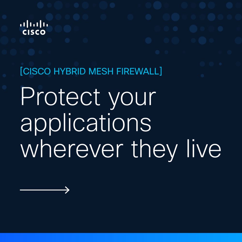 Cisco Hybrid Mesh Firewall