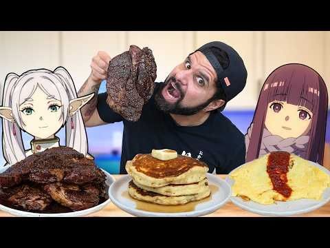 I Ate ONLY Frieren Food for 24 Hours