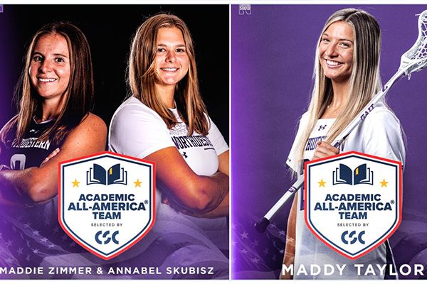 Maddie Zimmer, Annabel Skubisz and Madison Taylor