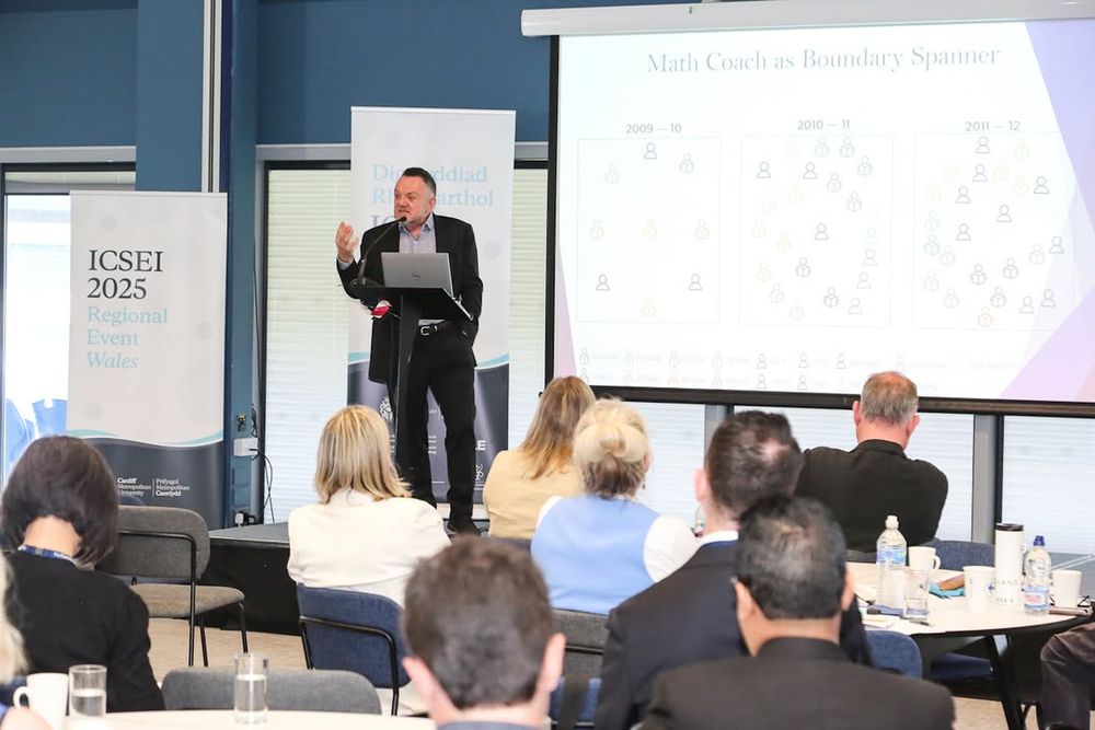 James Spillane presenting