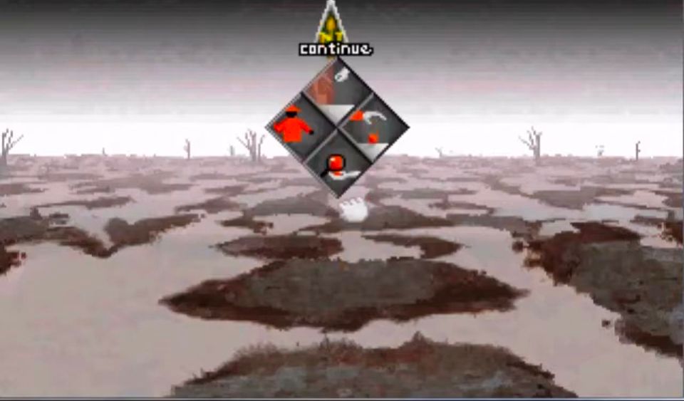 Picture of a bog from the video game Return to Zork