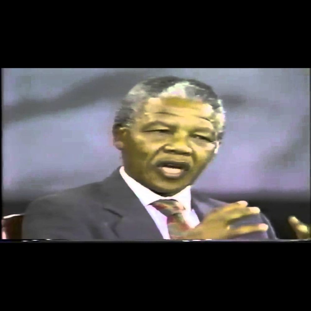 Rare Video: Nelson Mandela Speaking on Palestine [Extracts]