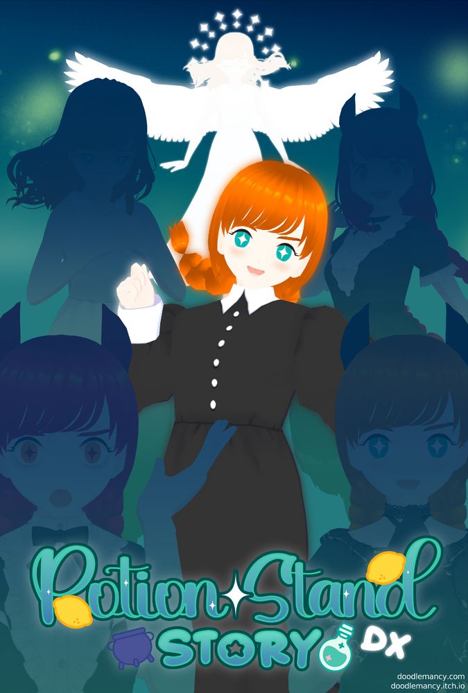 poster of Elly surrounded by her many different forms