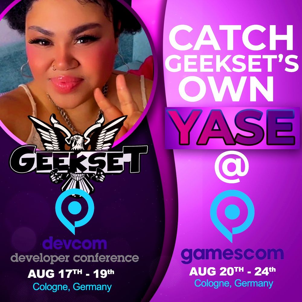 Yase (Geekset Member) will be attending this years Devon & Gamescom to network and report 