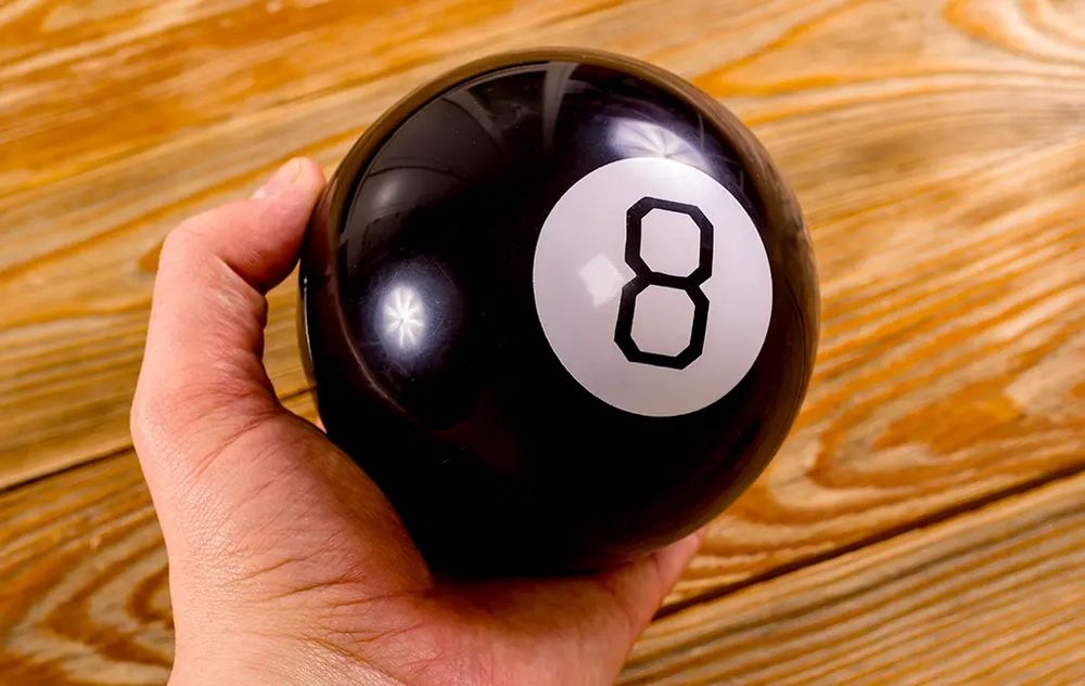 magic 8 ball, the original llm
