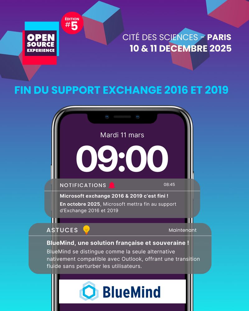 Fin du support exchange 2016 & 2019
