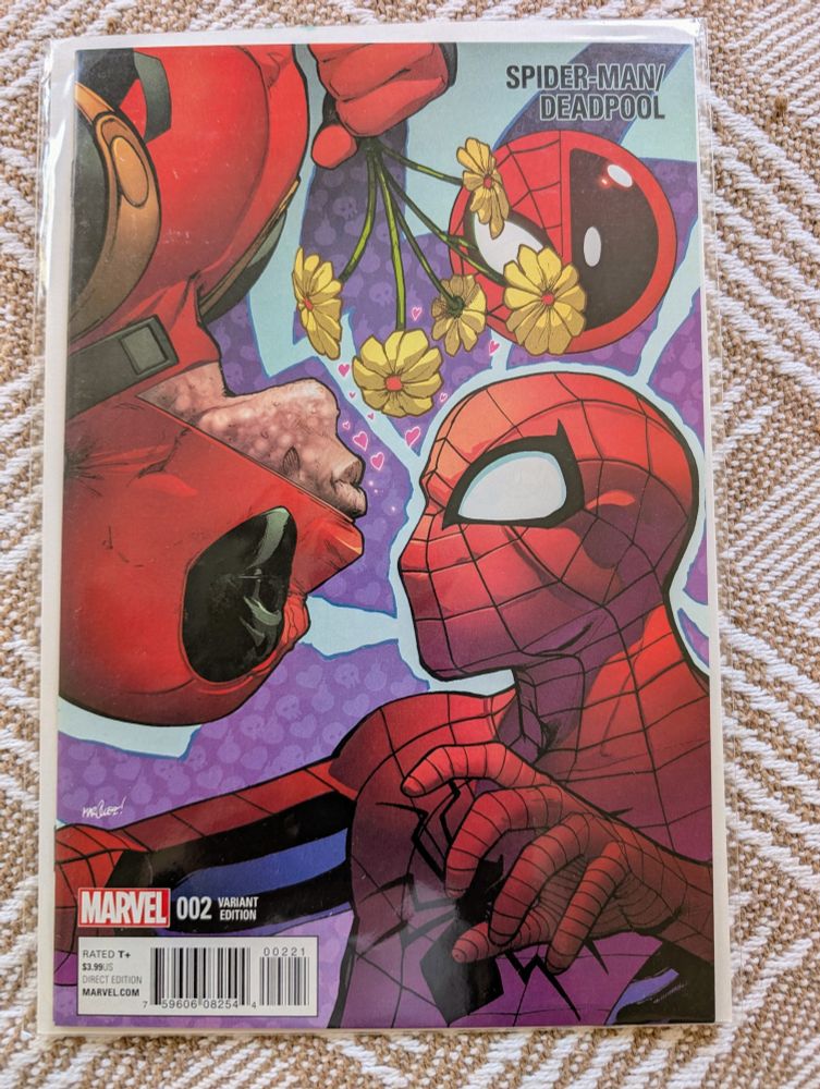 Spider-Man/Deadpool #2 Variant comic cover