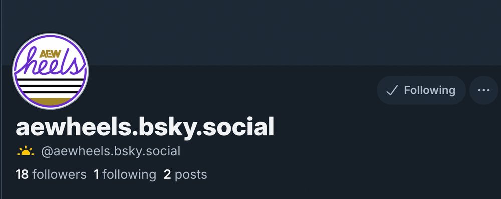 AEW Heels is on BlueSky Social 