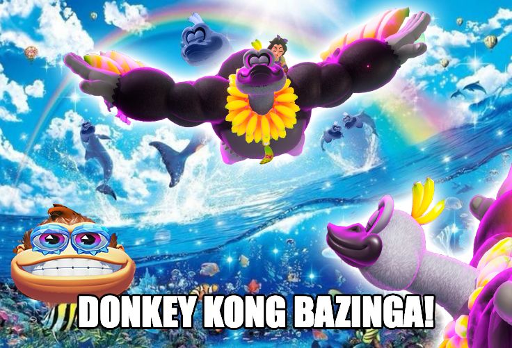 DONKEY KONG BAZINGA!
