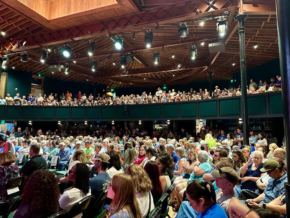 Full house at Stable Hall for a Beto O’Rourke event in San Antonio!