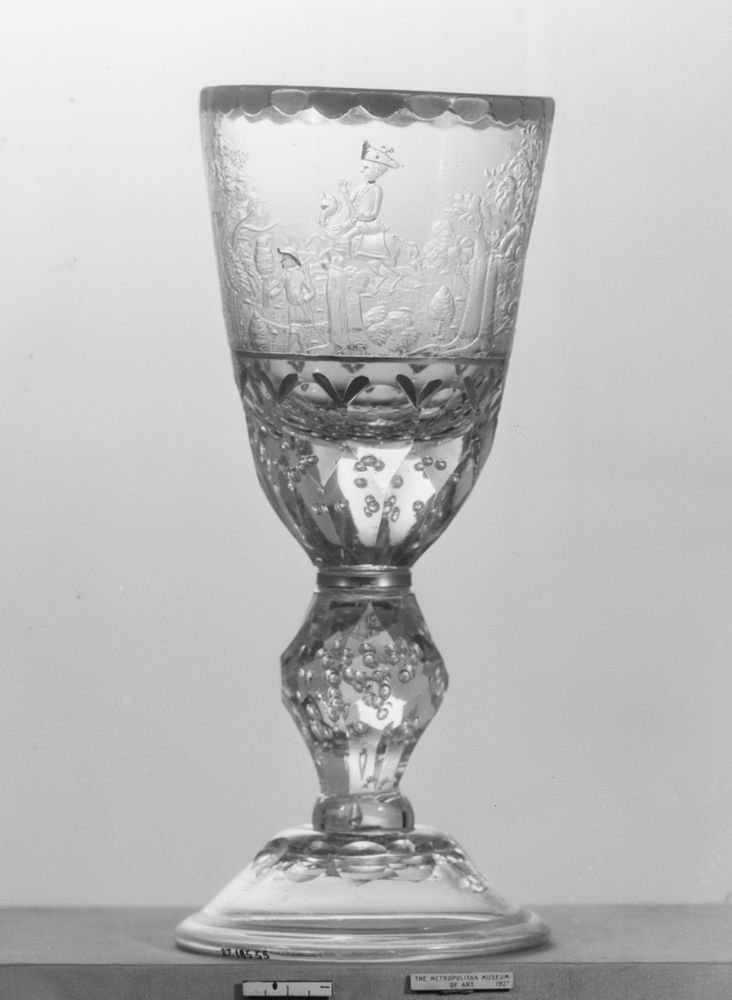 Alt Standing cup, Glass, German, Hesse