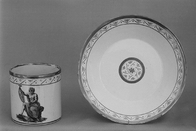 Alt Cup (part of a coffee service), Hard-paste porcelain, German, Nymphenburg