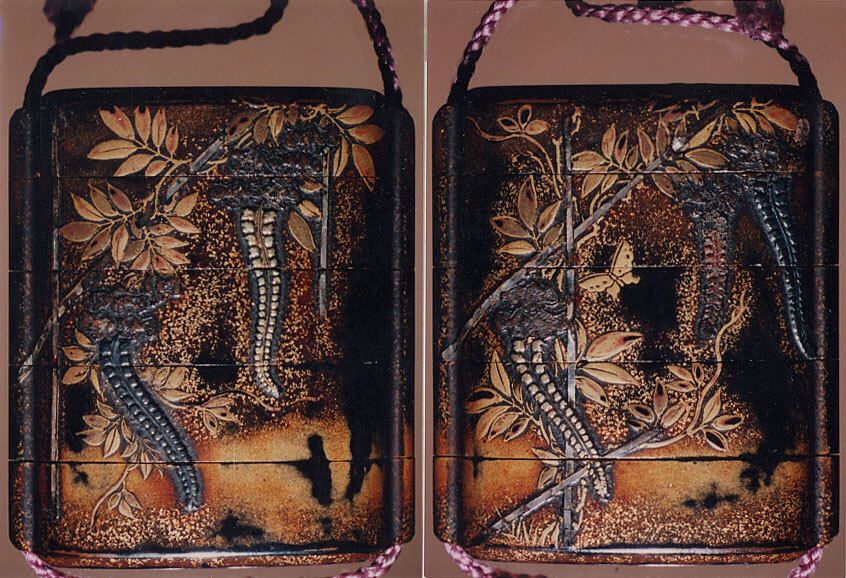 Alt , Lacquer, roiro, nashiji, gold hiramakie, raden, metal inlay; Interior: nashiji and fundame, Japan