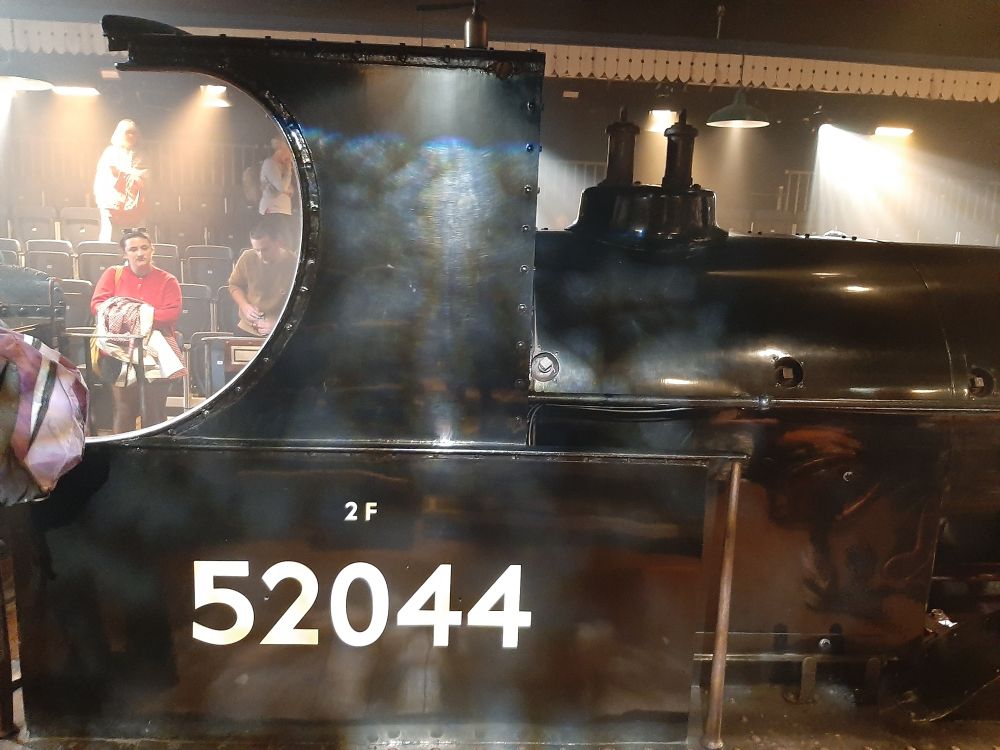 The tickets included steam-hauled transport from Keighley to Oxenhope.