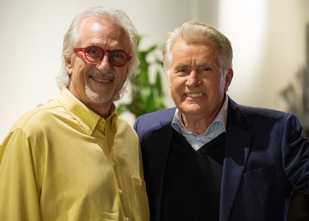 Martin Sheen and Snuffy Walden