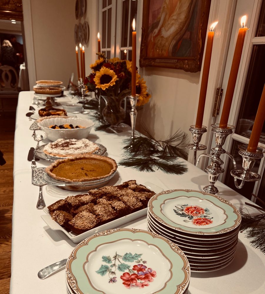 Sweet treats after an amazing Thanksgiving meal 