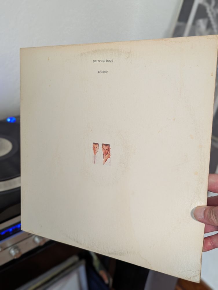 Pet Shop Boys - Please on vinyl
