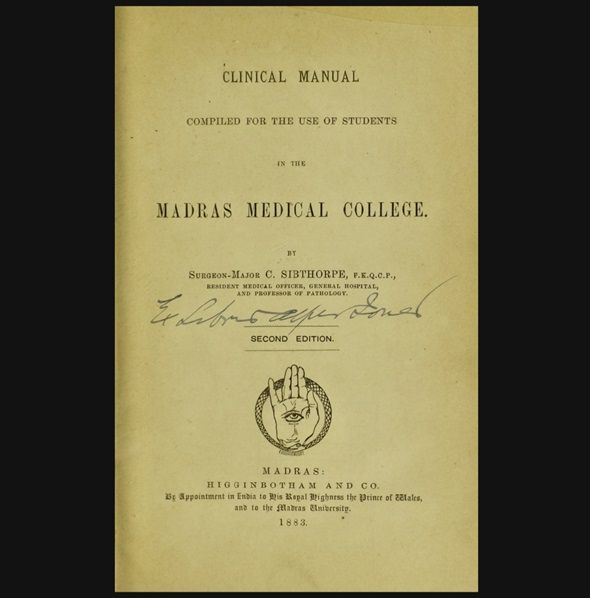 Front cover of  Madras Medical College Clinical Manual. 