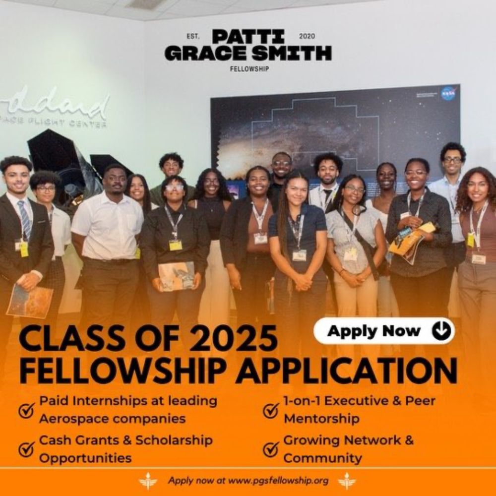 Apply for the Patti Grace Smith Fellowship - Celebrating Black Excellence in Aerospace — Patti Grace Smith Fellowship