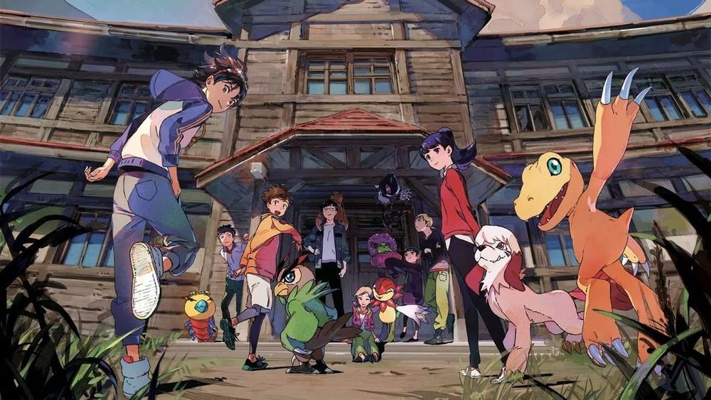 Cover art for the game Digimon Survive
