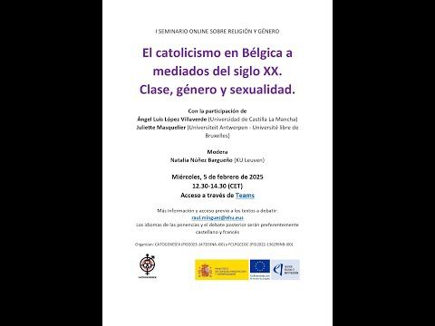 I Seminario online sobre religión y género