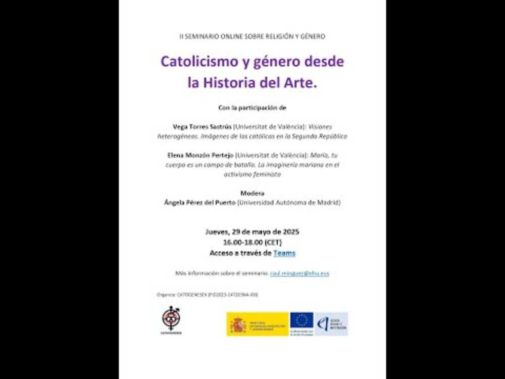 II Seminario online sobre religión y género
