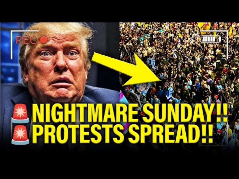 Trump has NIGHTMARE SUNDAY as PROTESTS Shock Him