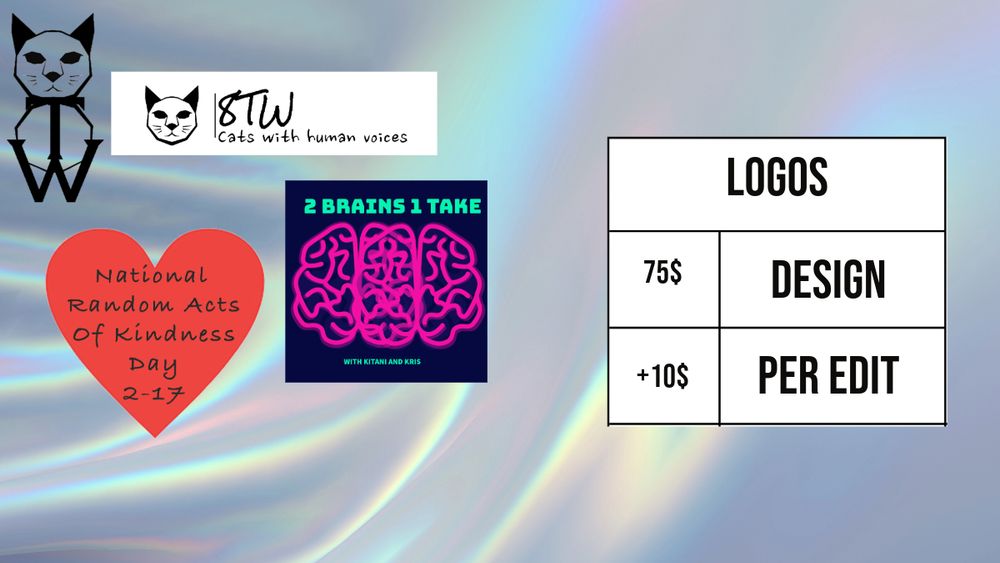 Logos
75$ Design
+ 10$ Per Edit