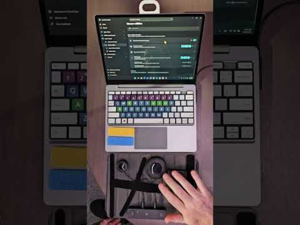 Gliding Cursor In Microsoft Power Toys 0.94.0 #accessibility #assistivetech