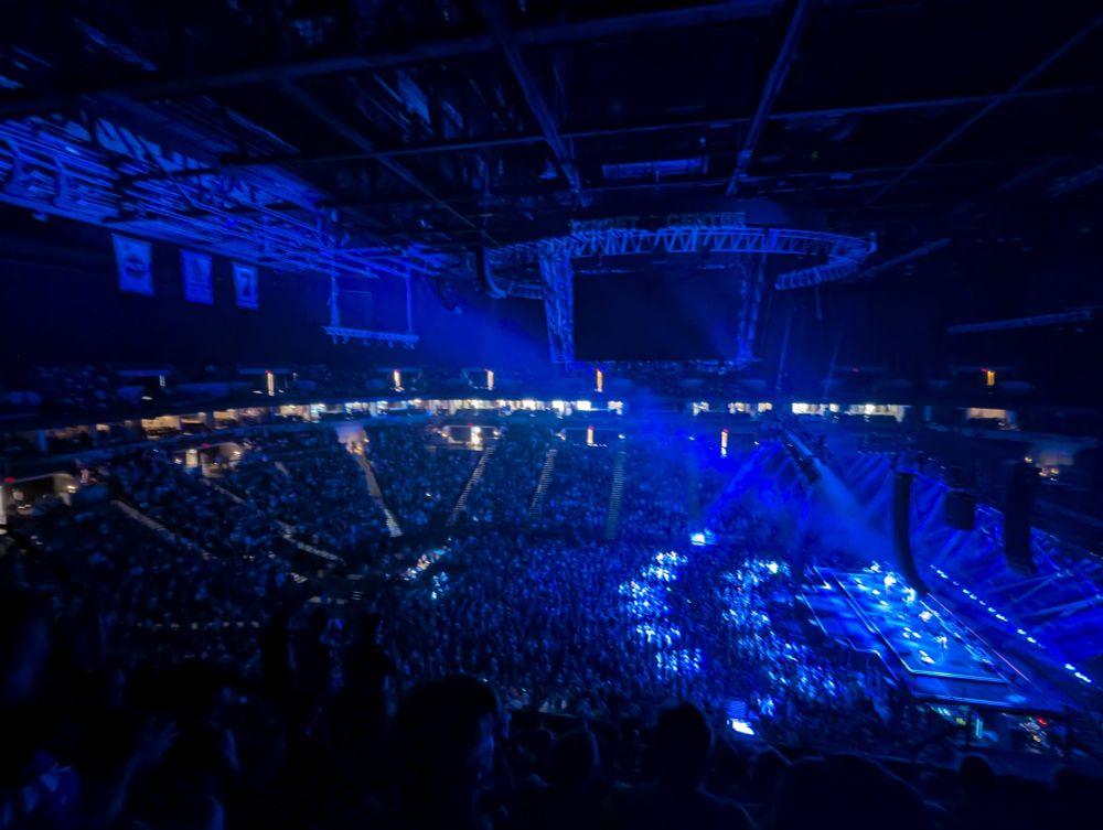 Billy Strings in an arena