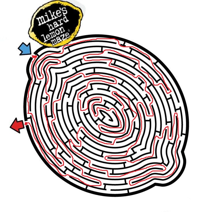 Maze solved